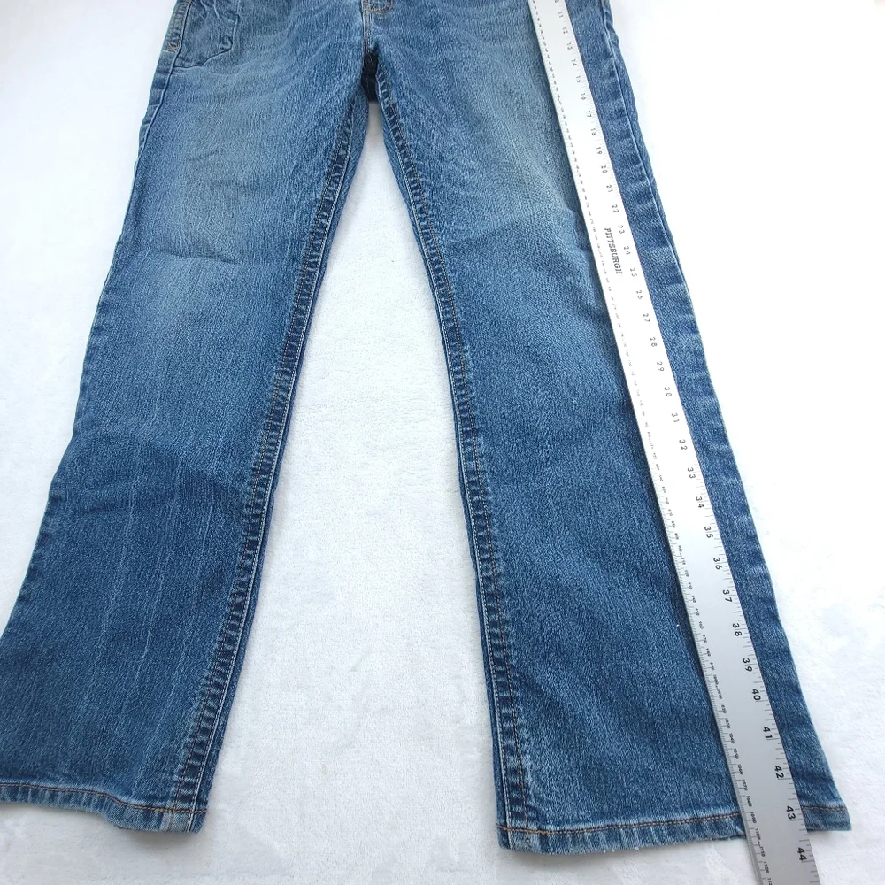 Ariat Mens Jeans Mid Rise Boot Cut Size 40x32 (38x30) Workwear Western Rodeo
